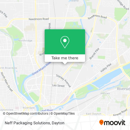 Neff Packaging Solutions map