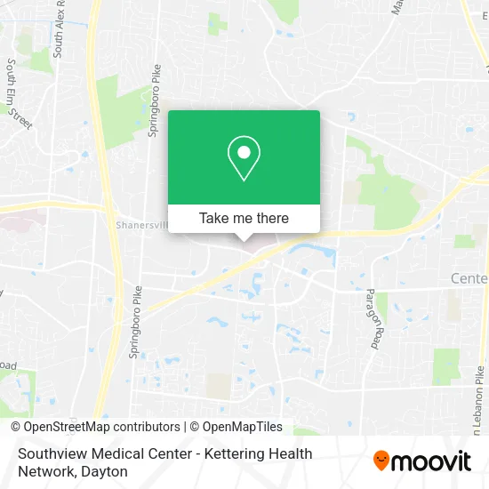 Southview Medical Center - Kettering Health Network map