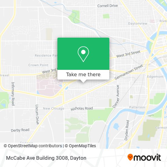 McCabe Ave Building 3008 map