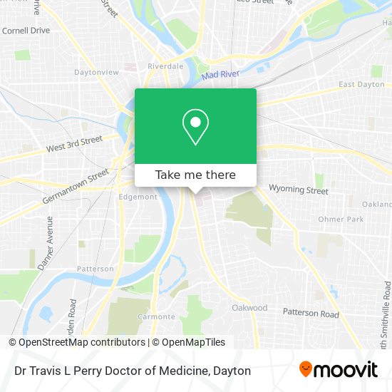 Mapa de Dr Travis L Perry Doctor of Medicine
