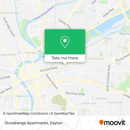 Stonehenge Apartments map
