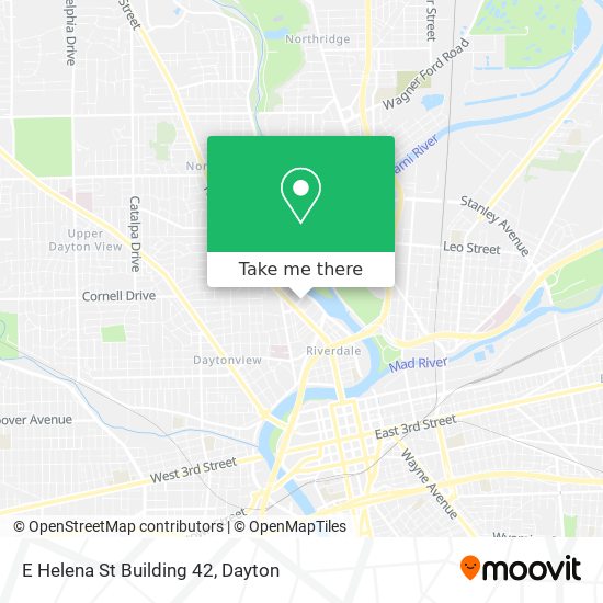 E Helena St Building 42 map
