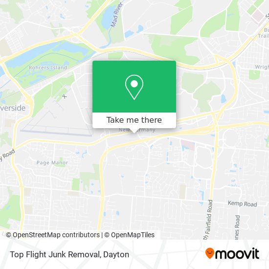 Top Flight Junk Removal map