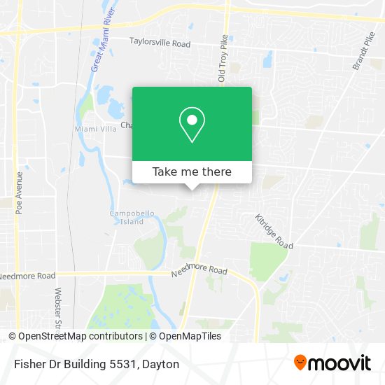 Fisher Dr Building 5531 map