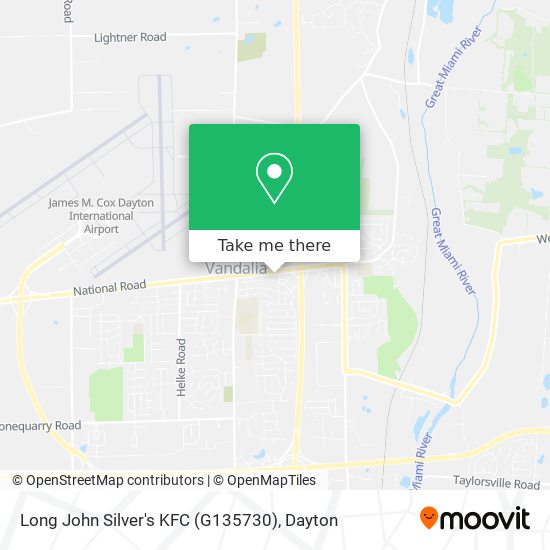 Mapa de Long John Silver's KFC (G135730)