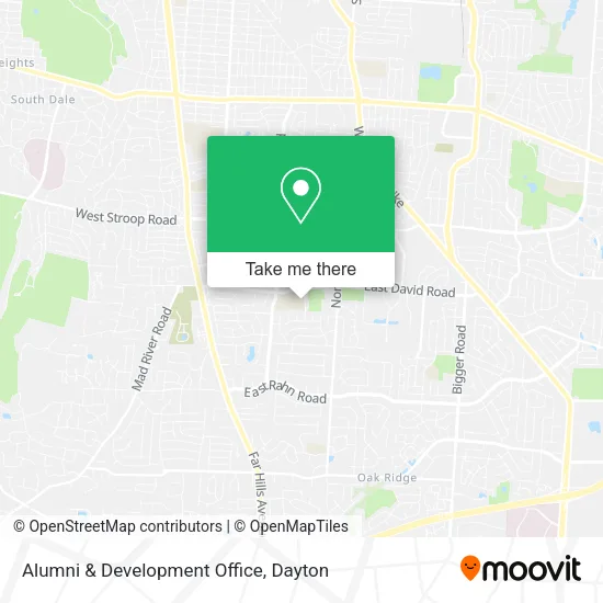 Mapa de Alumni & Development Office
