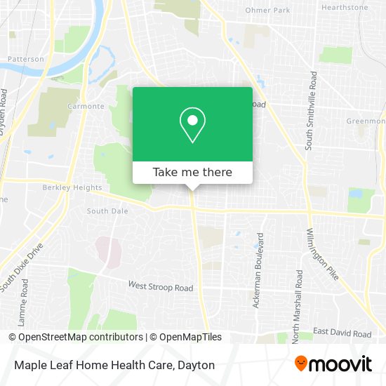 Mapa de Maple Leaf Home Health Care