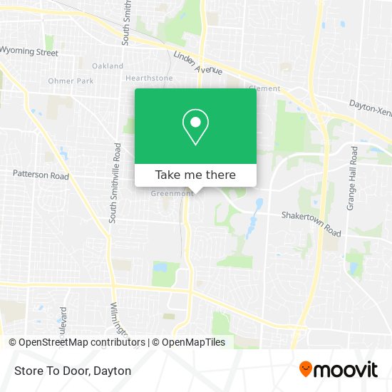 Mapa de Store To Door