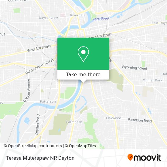 Mapa de Teresa Muterspaw NP