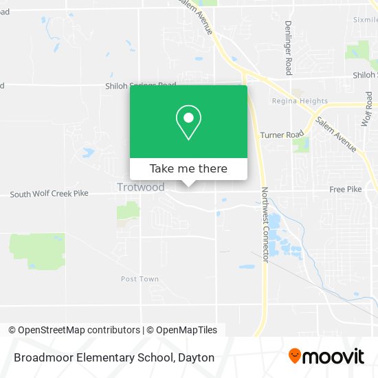 Broadmoor Elementary School map