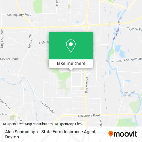 Alan Schmidlapp - State Farm Insurance Agent map