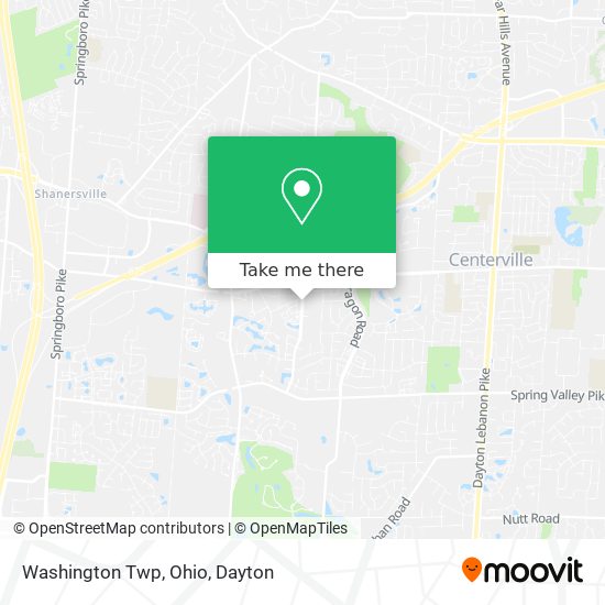 Mapa de Washington Twp, Ohio