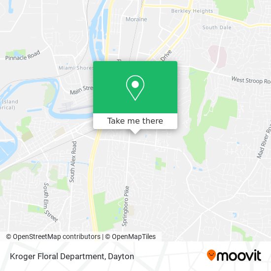 Kroger Floral Department map