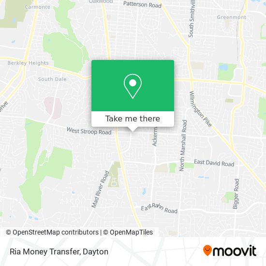 Mapa de Ria Money Transfer