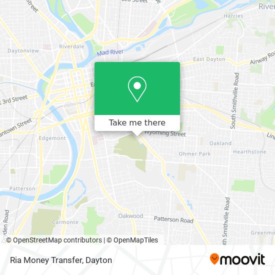 Mapa de Ria Money Transfer