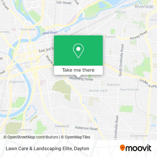 Lawn Care & Landscaping Elite map