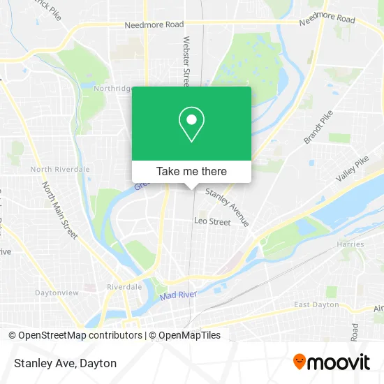 Mapa de Stanley Ave