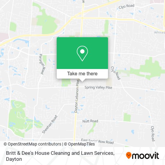 Britt & Dee's House Cleaning and Lawn Services map