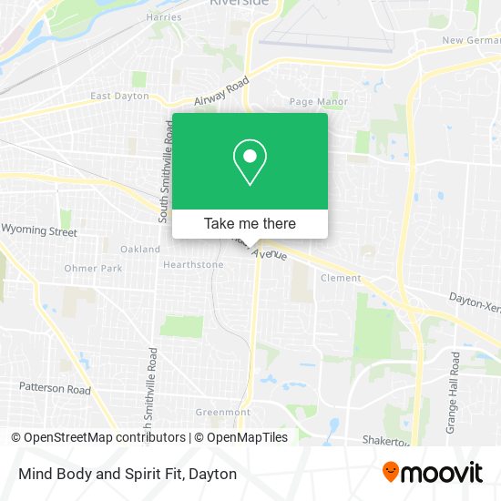 Mapa de Mind Body and Spirit Fit