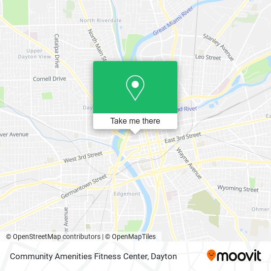 Community Amenities Fitness Center map