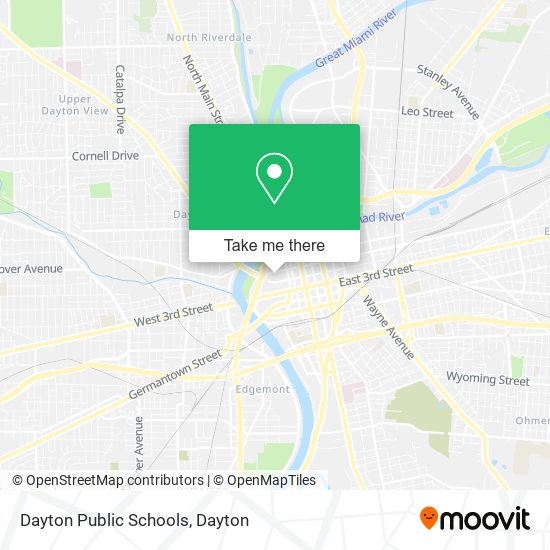 Dayton Public Schools map