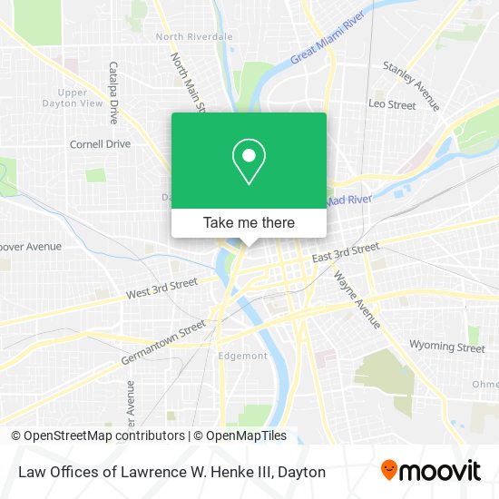 Law Offices of Lawrence W. Henke III map