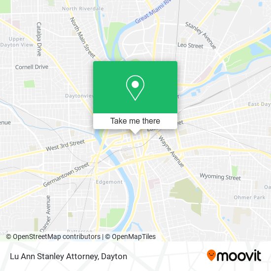 Lu Ann Stanley Attorney map