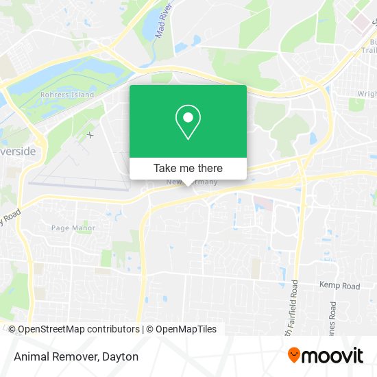 Animal Remover map