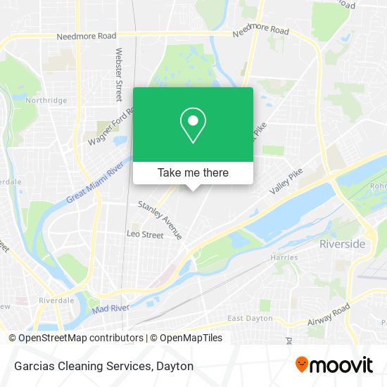 Mapa de Garcias Cleaning Services