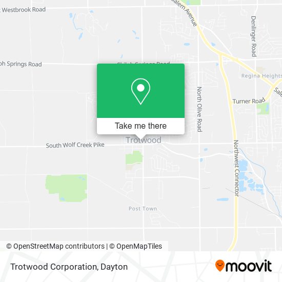 Trotwood Corporation map