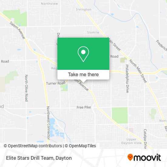 Elite Stars Drill Team map