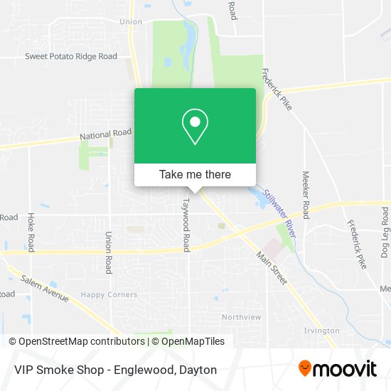 VIP Smoke Shop - Englewood map