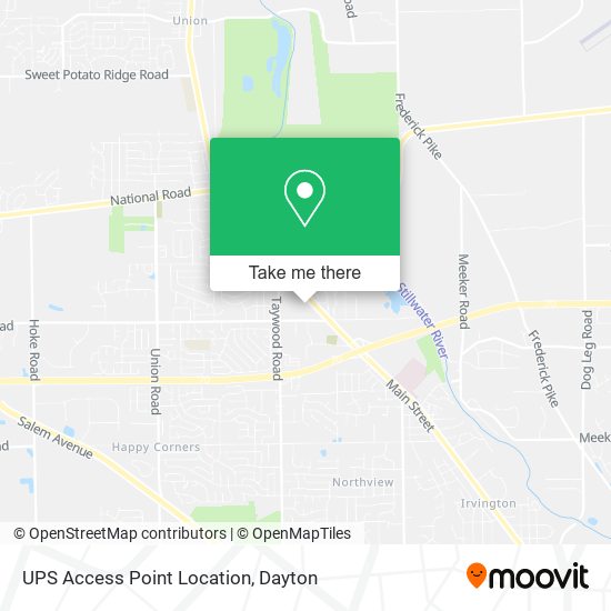 Mapa de UPS Access Point Location