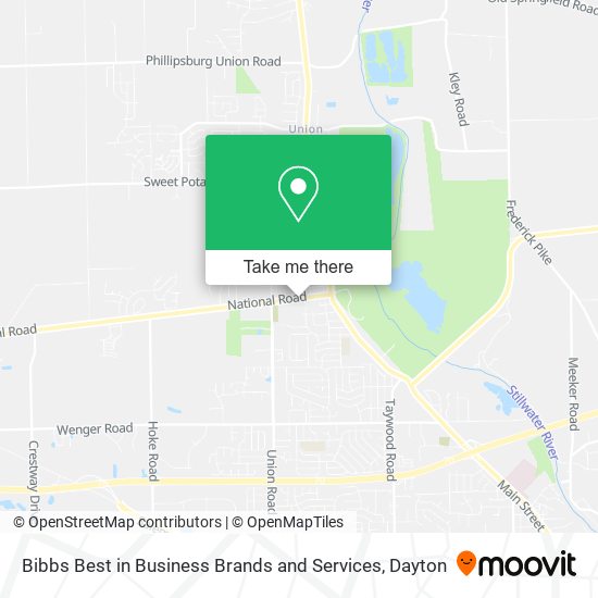 Bibbs Best in Business Brands and Services map
