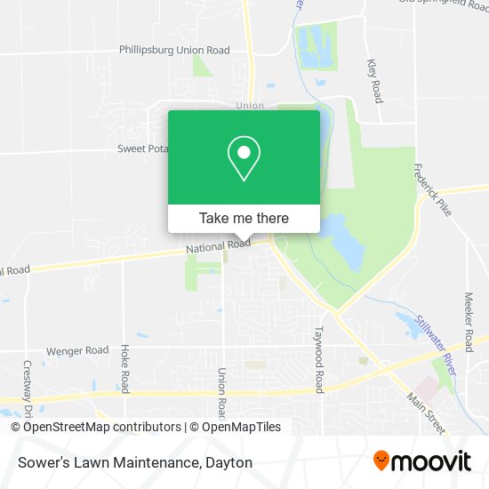 Sower's Lawn Maintenance map