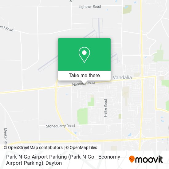 Mapa de Park-N-Go Airport Parking
