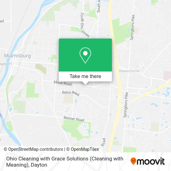 Mapa de Ohio Cleaning with Grace Solutions (Cleaning with Meaning)