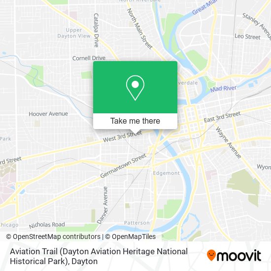 Aviation Trail (Dayton Aviation Heritage National Historical Park) map