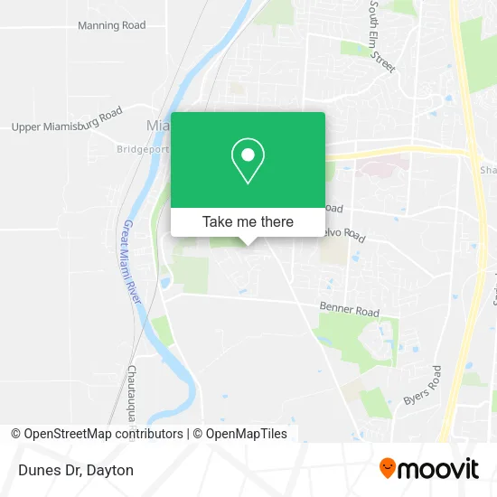 Dunes Dr map