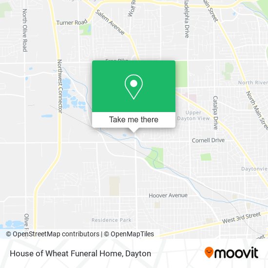 Mapa de House of Wheat Funeral Home