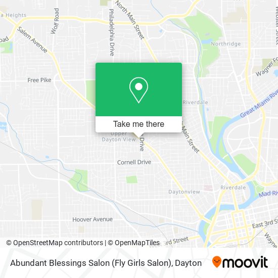 Abundant Blessings Salon (Fly Girls Salon) map
