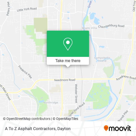 A To Z Asphalt Contractors map