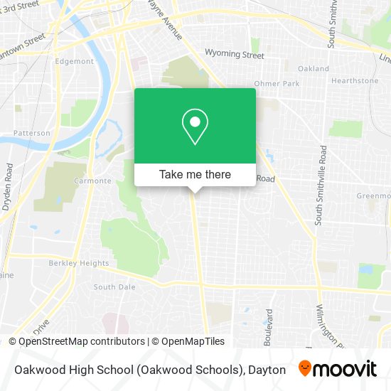 Oakwood High School (Oakwood Schools) map