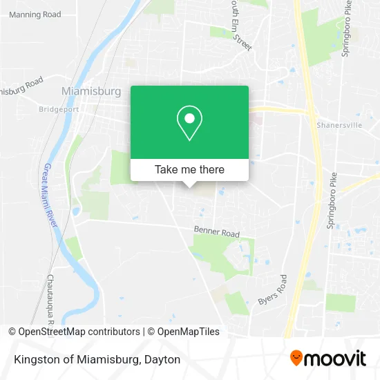 Kingston of Miamisburg map