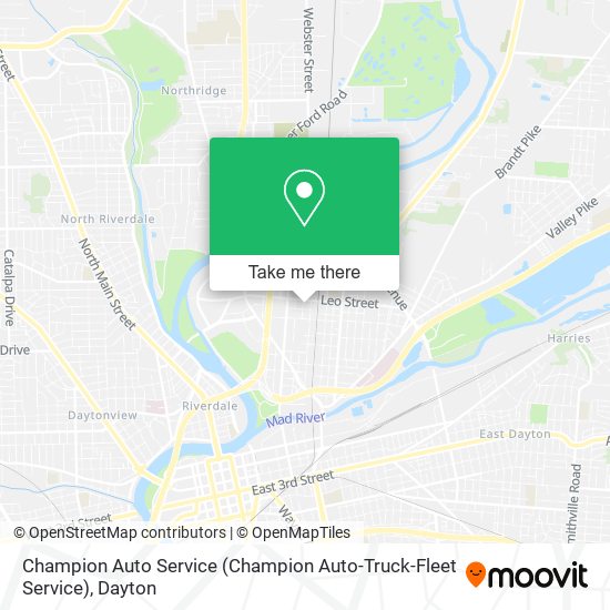 Champion Auto Service (Champion Auto-Truck-Fleet Service) map