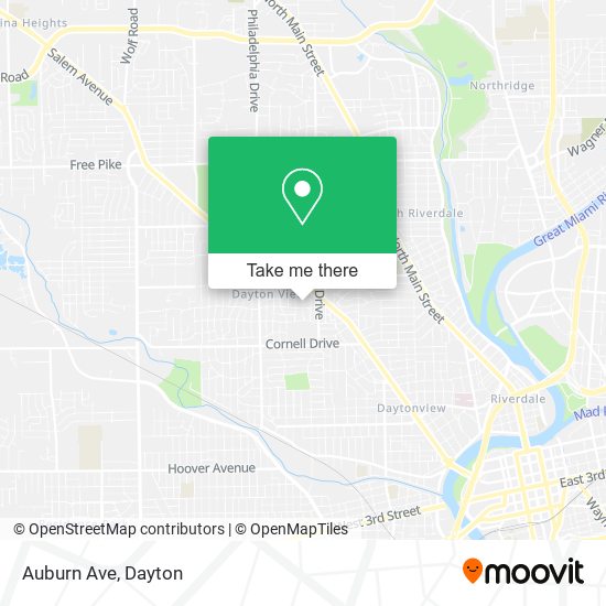 Auburn Ave map