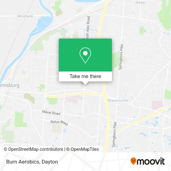 Burn Aerobics map