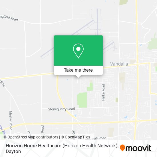 Mapa de Horizon Home Healthcare (Horizon Health Network)