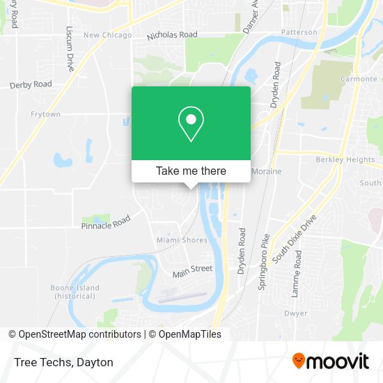 Tree Techs map