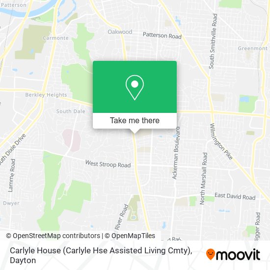 Carlyle House (Carlyle Hse Assisted Living Cmty) map